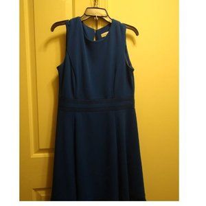 Calvin Klein Women's Navy Vest Midi Dress US 12